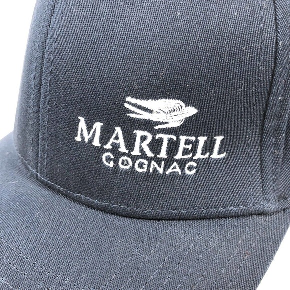 Martell Cognac Navy Blue Embroidered New Era 38thirty Mens Fitted Small-Medium - Picture 4 of 9